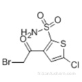 3- (2-bromoacétyl) -5-chloro-2-thiophènesulfonamide CAS 160982-11-6